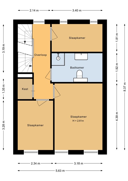 mediumsize floorplan